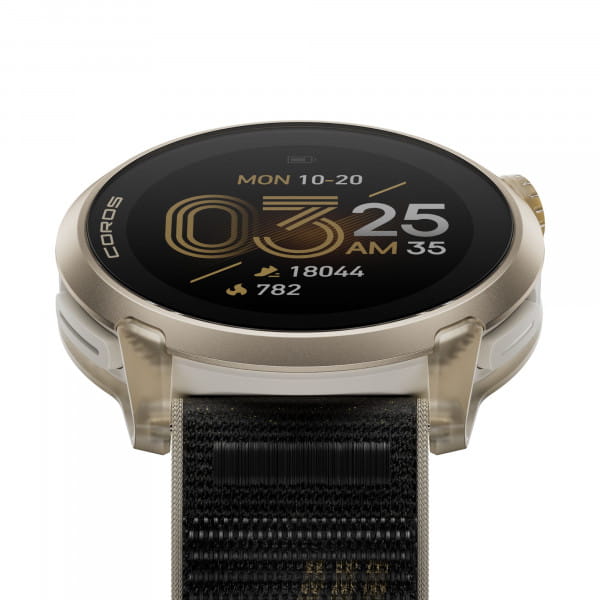COROS PACE 4 GPS-Sportuhr mit Nylon-Armband - Jakob Ingebrigtsen Edition - Gold