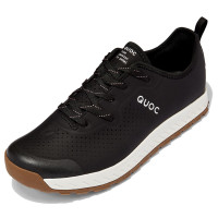 Quoc Weekend City-Schuhe Black/White - Rad-Sneaker Schwarz/Weiß Gr. 44