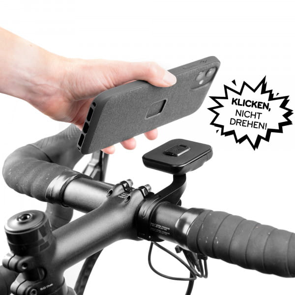 Peak Design Mobile Bike Mount Out Front Smartphone-Halterung für Fahrradlenker - Black (Schwarz)
