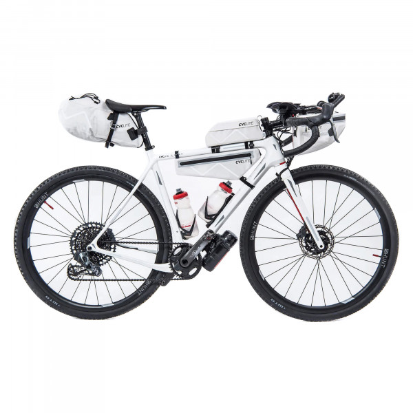 [REFURBISHED] CYCLITE Saddle Bag Small / 01 - Satteltasche 8,0 Liter hellgrau