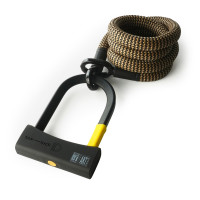 tex-lock eyelet inkl. D-lock Fahrradschloss - Wild Hemp
