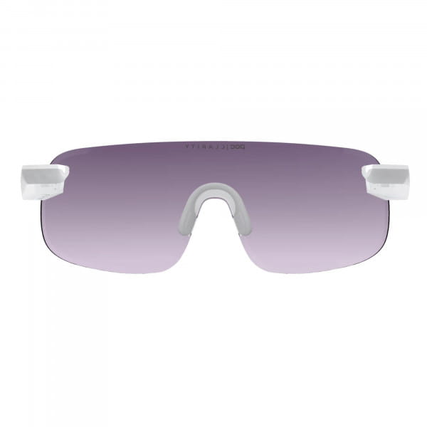 POC Elicit Hydrogen White/Clarity Road/Sunny Silver