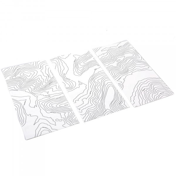 Restrap Bicycle Protection Kit Schutzaufkleber gegen Kratzer am Rahmen - Transparent / Schwarz