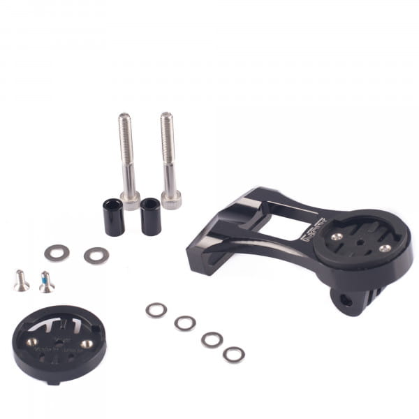 [REFURBISHED] XON Universal-Vorbauhalter Combo CNC-Alu für Garmin