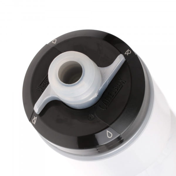 CAMELBAK Trinkflasche "Podium Chill" Mod. 20 Füllvolumen 710 ml Farbe White / Black (Weiß/ Deckel Sc