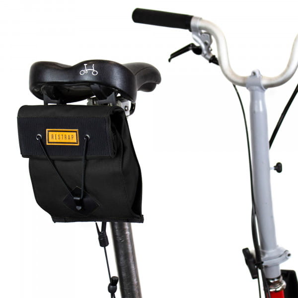 [REFURBISHED] Restrap City Saddle Bag Small Satteltasche - Schwarz