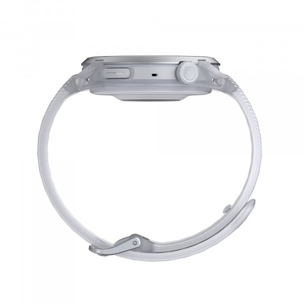 COROS PACE 4 GPS-Sportuhr Premiumversion mit Aluminiumgehäuse & Silikonband - Cloud White