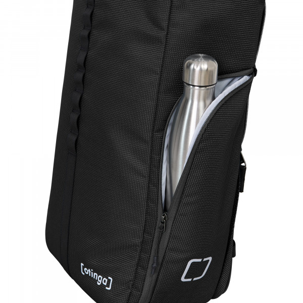 Otinga Flip V3 Rucksack mit Klickfix-System - Schwarz reflektierend