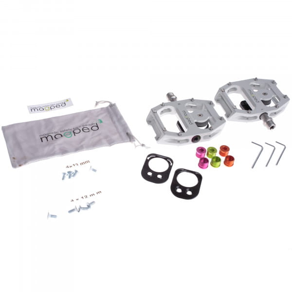 Magped ULTRA2 150N - Innovatives magnetisches Pedalsystem für Gravelbikes, MTBs, Rennräder und Pendl