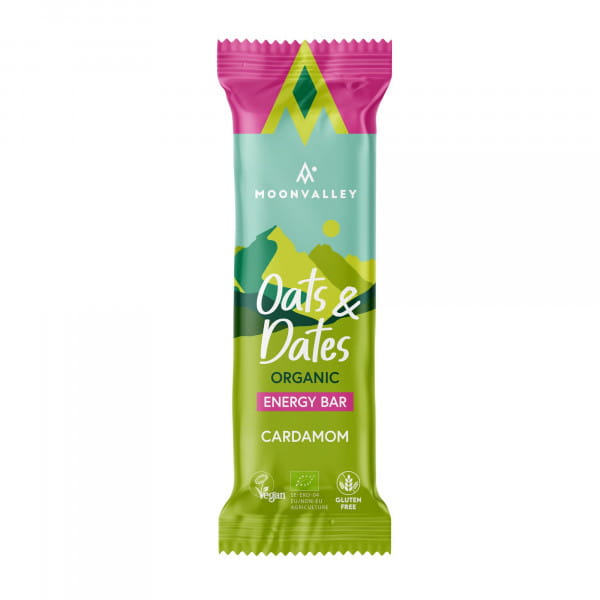Moonvalley Organic Oats & Dates Bar - Cardamom Box (12 x 50 g)