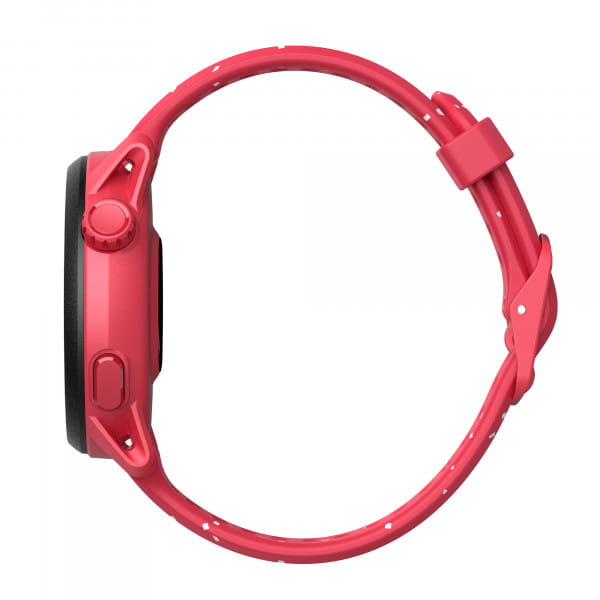 COROS PACE 3 GPS-Sportuhr Red mit Silikon-Armband (Rot)