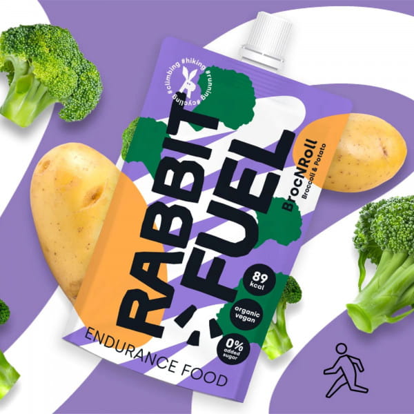 Rabbit Fuel BrocNRoll Bio-Püree aus Brokkoli & Kartoffeln 6er Pack
