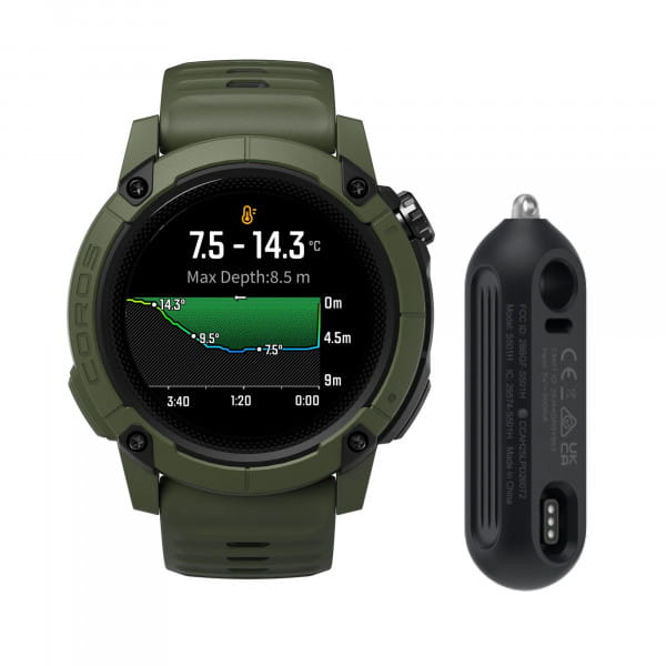 COROS HYDROP - Black (schwarz) Angelsensor für COROS NOMAD, VERTIX 2, VERTIX 2s