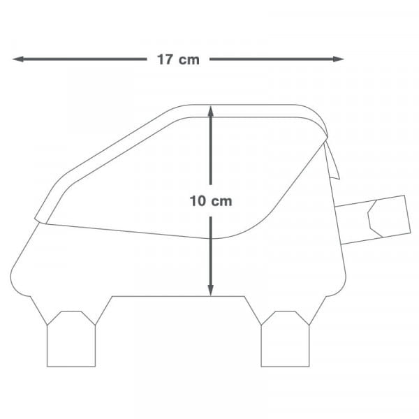 [REFURBISHED] Apidura Racing Top Tube Pack 0,5 L - Oberrohrtasche