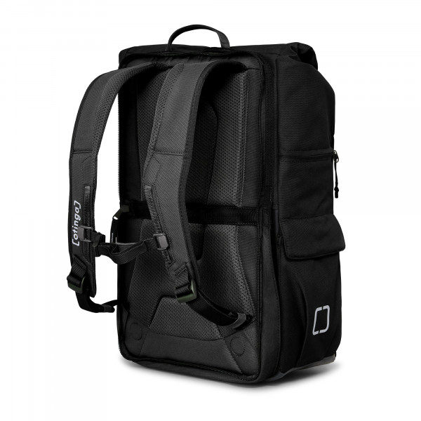 Otinga Flip V3 Rucksack mit Klickfix-System - Schwarz