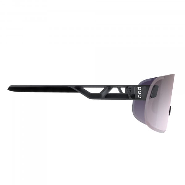 POC Elicit Uranium Black/Clarity Road/Sunny Silver