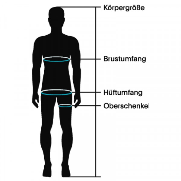 Everve ezero Trägerhose high schwarz | XL | Männer