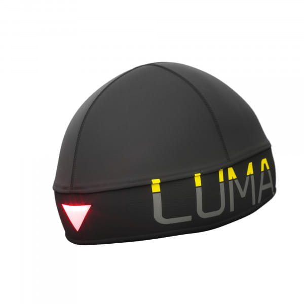 LUMA ACTIVE LED Stirnlampen-Mütze L/XL schwarz
