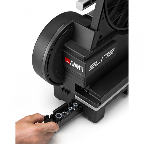 ELITE Avanti Rollentrainer mit Zwift Cog und Click