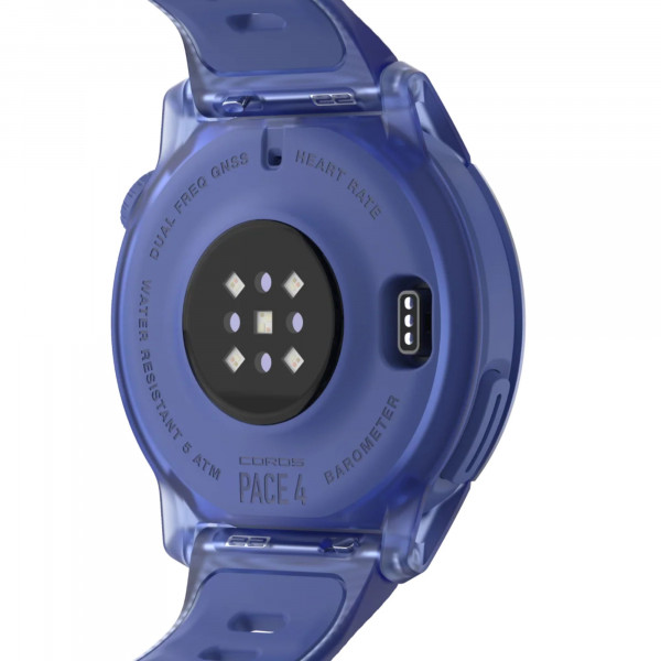 COROS PACE 4 GPS-Sportuhr Premiumversion mit Aluminiumgehäuse & Silikon-Armband - Ultra Violet