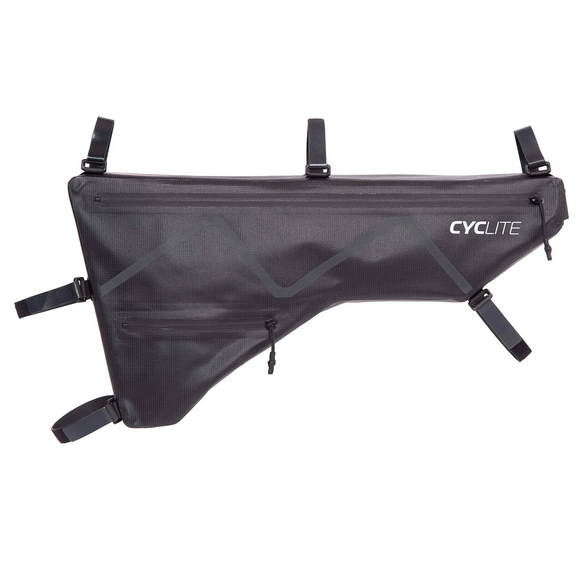 CYCLITE Frame Bag Large / 01 - Rahmentasche 3,6 Liter Schwarz, Rahmentaschen, Bikepacking, Taschen