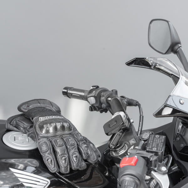 Peak Design Mobile Motorcycle Mount Stem Mount Lenkkopf-Halterung für Motorräder - Black (Schwarz)