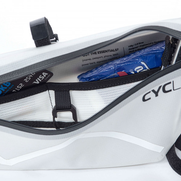 [REFURBISHED] CYCLITE Frame Bag / 01 - Rahmentasche 2,8 Liter hellgrau