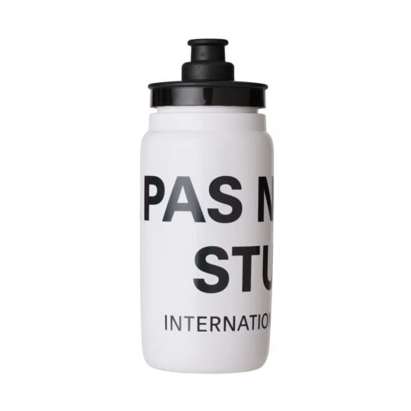 Pas Normal Studios Logo Race Bidon Trinkflasche - White