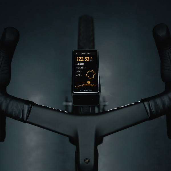 COROS DURA 2 Solar Fahrradcomputer mit 120 Std. Akkulaufzeit, nur 99 g bei großem Display