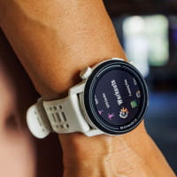 COROS PACE 3 GPS-Sportuhr Weiß mit SIlikon-Armband