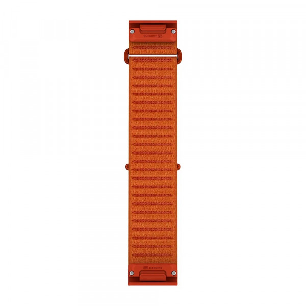 Garmin QuickFit 26 mm ComfortFit Textil-Armband – Autumn Orange, kurz