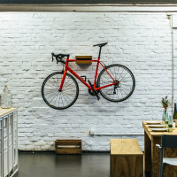 BicycleDudes Johannes Fahrrad-Wandhalterung aus Holz