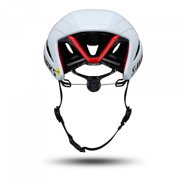 Specialized S-Works Evade 4 Rennrad-Helm White/Red