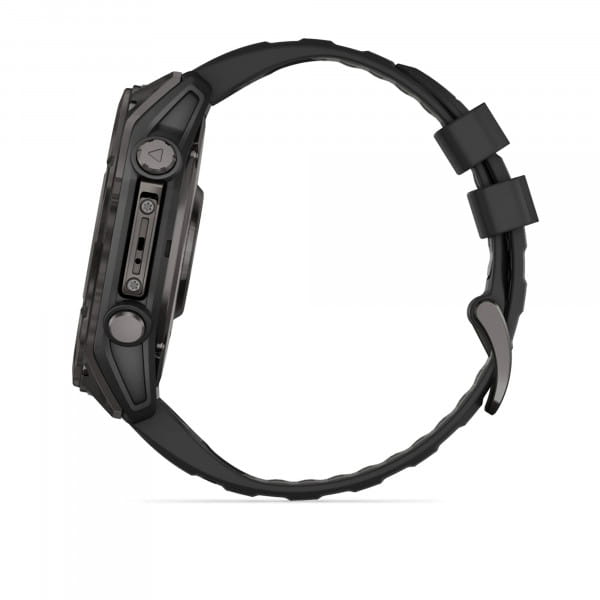 Garmin Fenix 8 AMOLED Titan DLC Schwarz/Carbongrau 51 mm