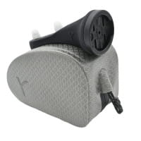 Y-Mount Saddlebag 0.2l, silver-grey mit Garmin Quartermount Adaptor