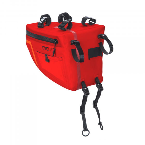CYCLITE Handle Bar Aero Bag / 01 Lenkertasche 4,9 Liter rot