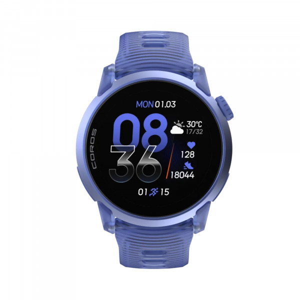 COROS PACE 4 GPS-Sportuhr Premiumversion mit Aluminiumgehäuse & Silikon-Armband - Ultra Violet