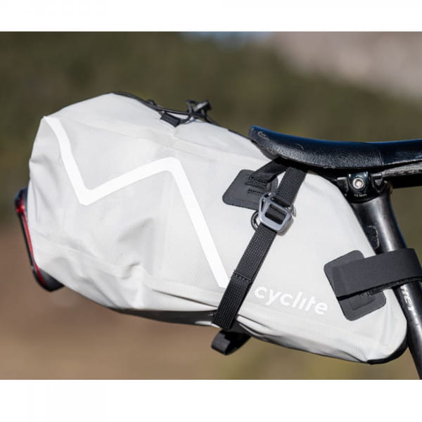 [REFURBISHED] CYCLITE Saddle Bag Small / 02 (6 Liter) - Light Grey (2026)