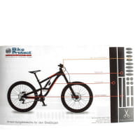 Enjoyyourbike BikeProtect Bike-Bogen Race Lackschutzfolie - Transparent, glänzend