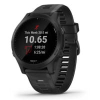 Garmin Forerunner 945, Schwarz/Schiefer GPS-Multisport-Trainingscomputer Triathlonuhr