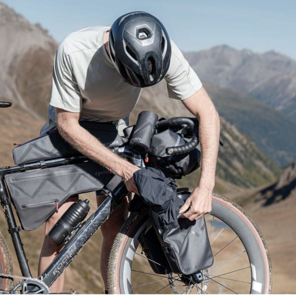 [REFURBISHED] CYCLITE Fork Bag / 01 Set (2 x 3,1 Liter) - Black