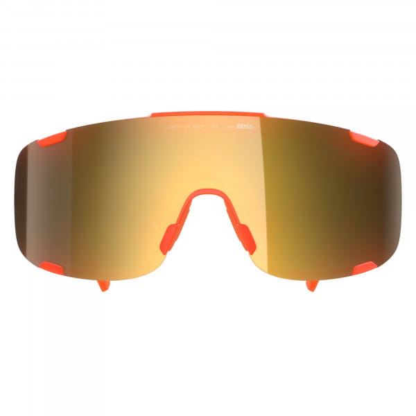 POC Devour Mid Fluo. Orange Translucent/Clarity Road/Partly Sunny Gold