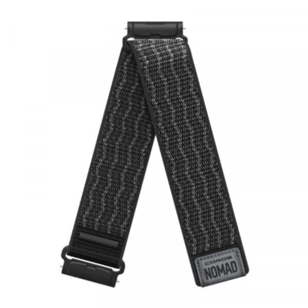 COROS Nylon-Ersatzarmband 24 mm für NOMAD - Black - lange Version