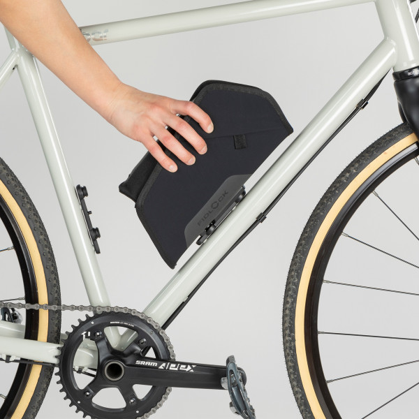 Fidlock TWIST Essential Bag L + Bike Base – 2,4 l, Schwarz