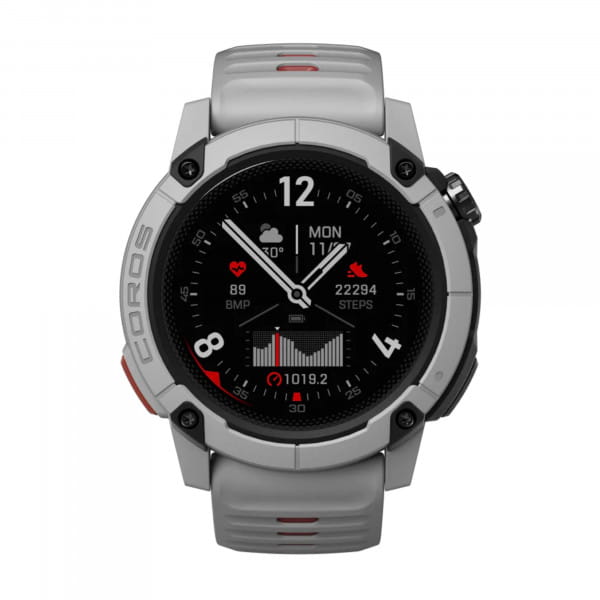 COROS NOMAD GPS-Sportuhr - Ash (Grau)