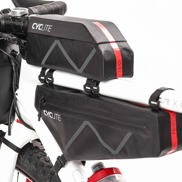 [REFURBISHED] CYCLITE Frame Bag / 01 - Rahmentasche 2,8 Liter Schwarz