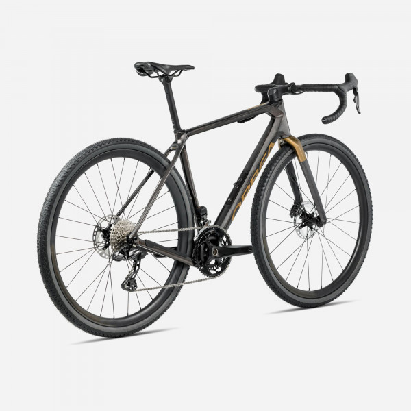 Orbea TERRA M21eTEAM 1X - Cosmic Carbon view / Metallic Olive Green Größe L