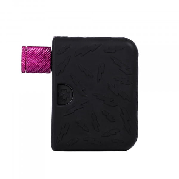 Muc-Off Airmach Electric Mini Pro Inflator - Elektropumpe mit Alugehäuse und LED-Display