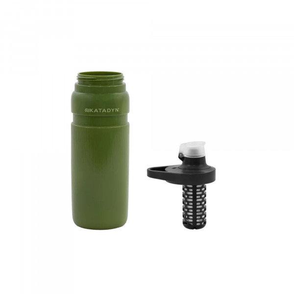 Katadyn BeFree AC Bottle 0.7L - Green Trinkflasche mit Membran-/Aktivkohlefilter