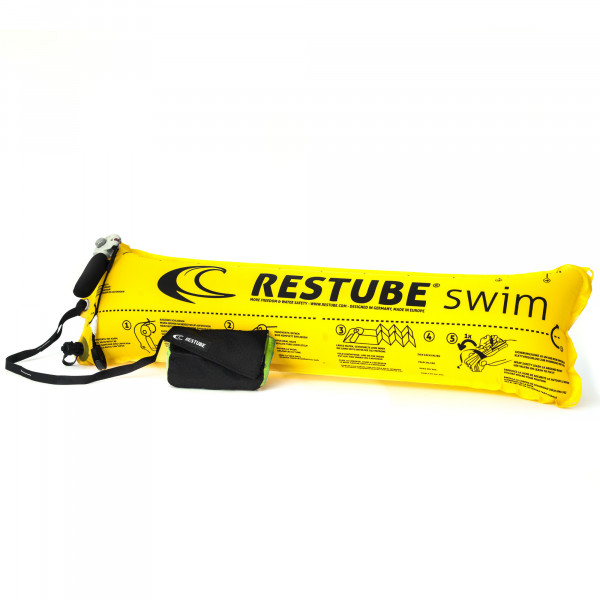 RESTUBE swim perfekt geeignet für Schwimmer